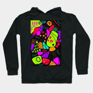 Bright pattern Hoodie